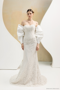 Large Detachable Bow for Wedding Dress(#ELLA) - Dream Dresses by P.M.N.