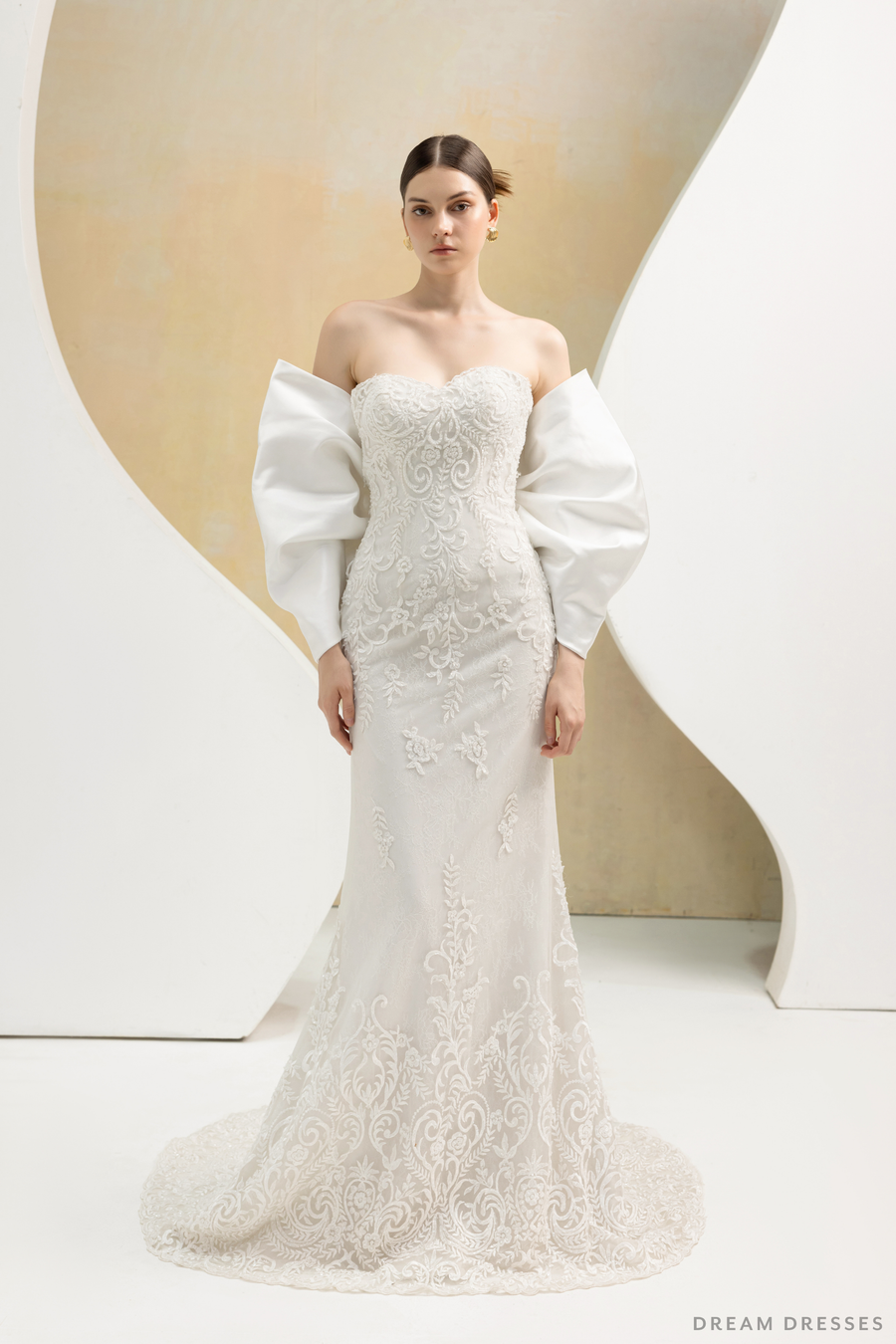 Large Detachable Bow for Wedding Dress(#ELLA) - Dream Dresses by P.M.N.