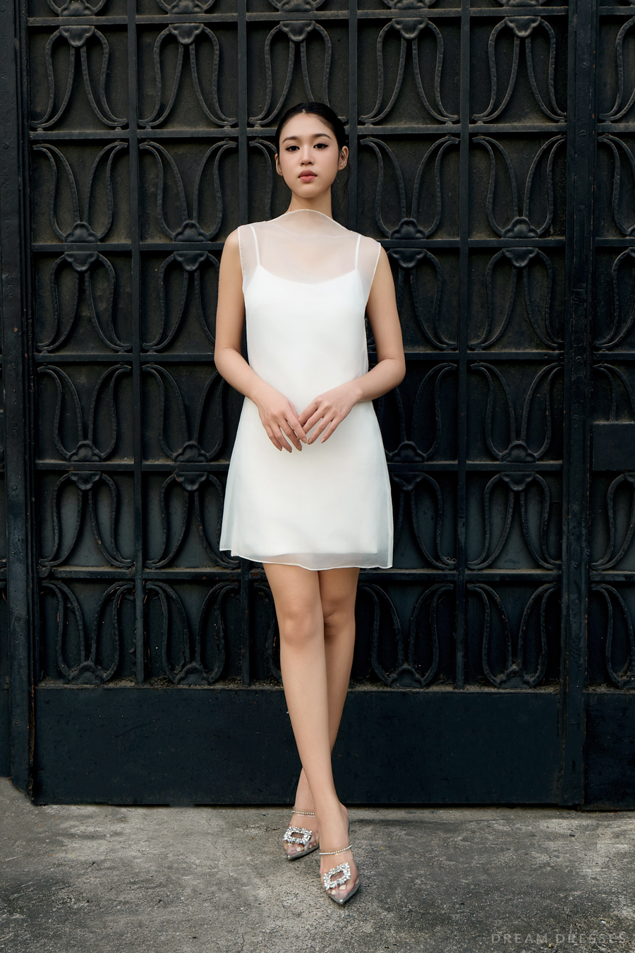 Organza Rehearsal Dinner Dress (#ZAHRA) - Dream Dresses by P.M.N.