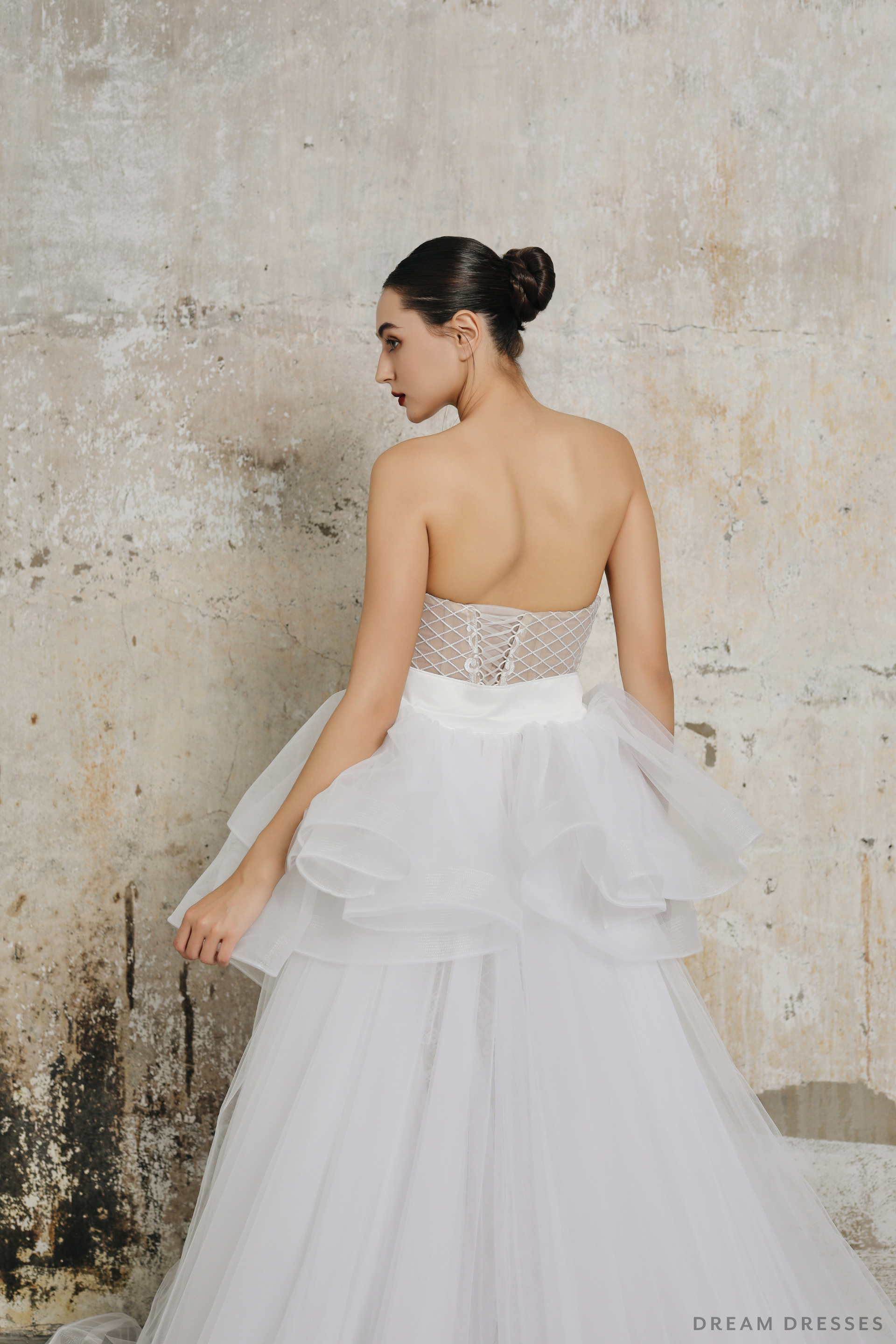 Removable Tiered Overskirt (#AMBERLEE) - Dream Dresses by P.M.N.