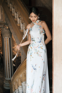 Cheongsam-Inspired Ao Dai | Vietnamese Bridal Dress (#LIEU) - Dream Dresses by P.M.N.