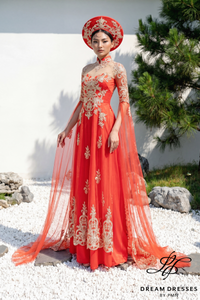 Ao Dai Hat | Vietnamese Bridal Hat (#LIN)