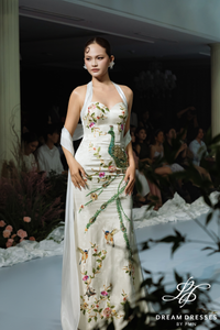 Chinese Cheongsam Wedding Dress (#ZHI)