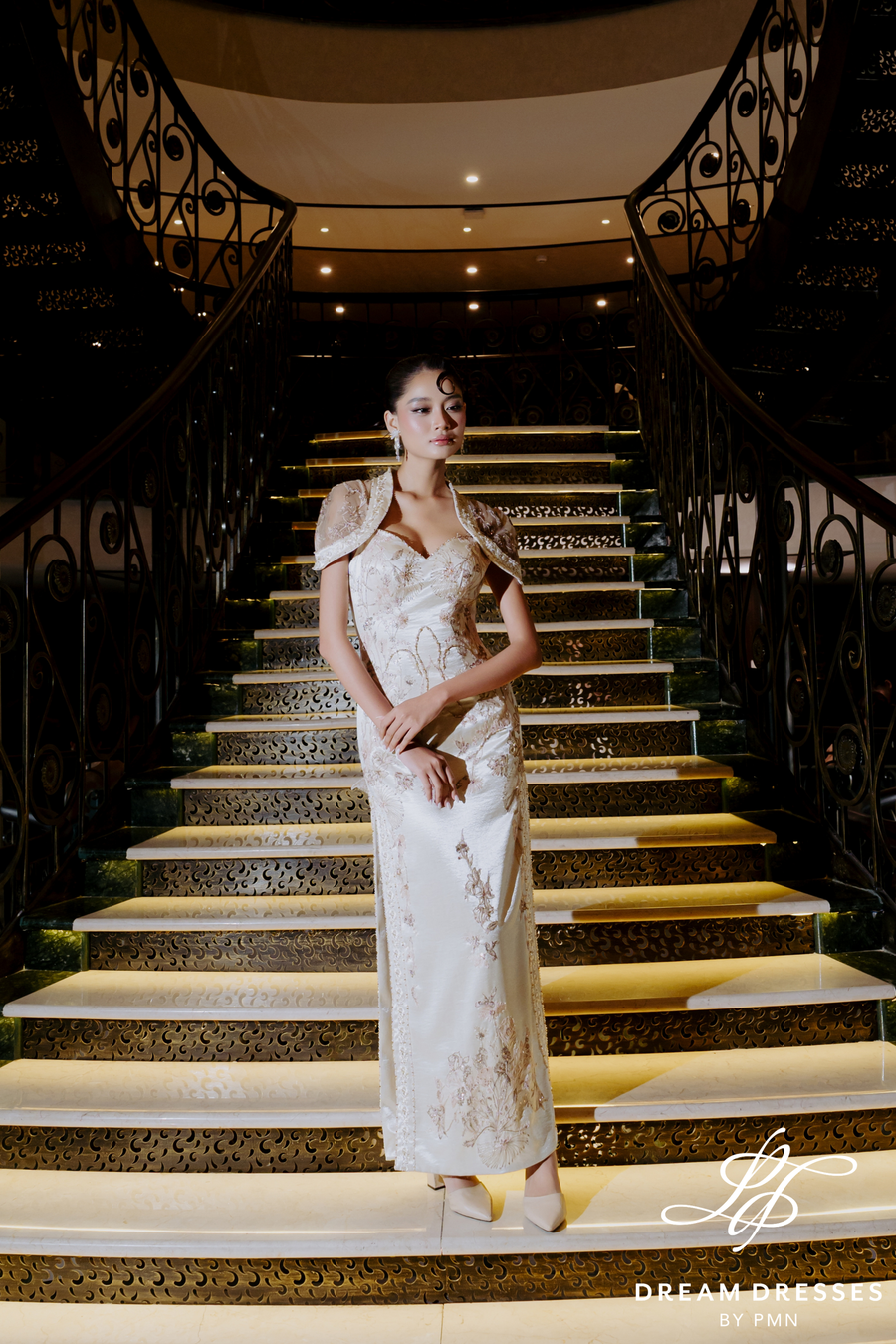 Modern Cheongsam Bridal Gown (#YUN) - Dream Dresses by P.M.N.