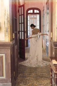 Cheongsam-Inspired Ao Dai | Vietnamese Bridal Dress (#LIEU) - Dream Dresses by P.M.N.