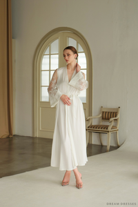 Couture Bridal Robe Kimono (#Orilya) - Dream Dresses by P.M.N.