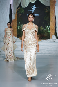 Modern Cheongsam Bridal Gown (#YUN) - Dream Dresses by P.M.N.