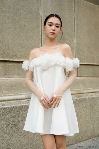 Strapless Bridal Shower Dress (#BONNIE)