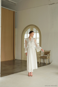 Couture Bridal Robe Kimono (#Orilya) - Dream Dresses by P.M.N.