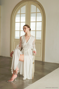 Couture Bridal Robe Kimono (#Orilya) - Dream Dresses by P.M.N.