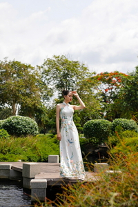 Cheongsam-Inspired Ao Dai | Vietnamese Bridal Dress (#LIEU) - Dream Dresses by P.M.N.