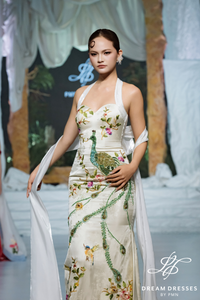 Chinese Cheongsam Wedding Dress (#ZHI)