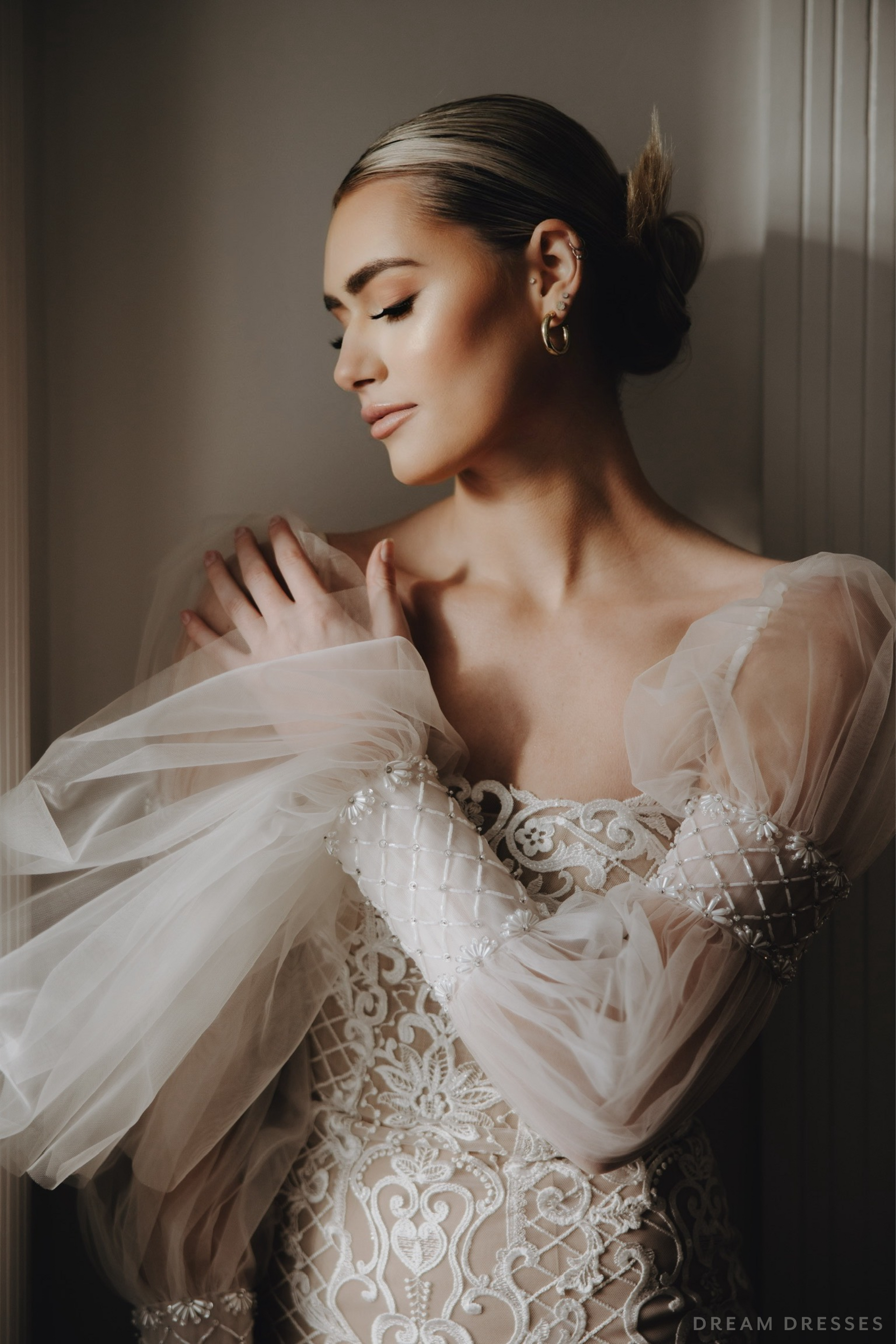 Boho Detachable Sleeves for Wedding Dress (#ADELINA) - Dream Dresses by P.M.N.
