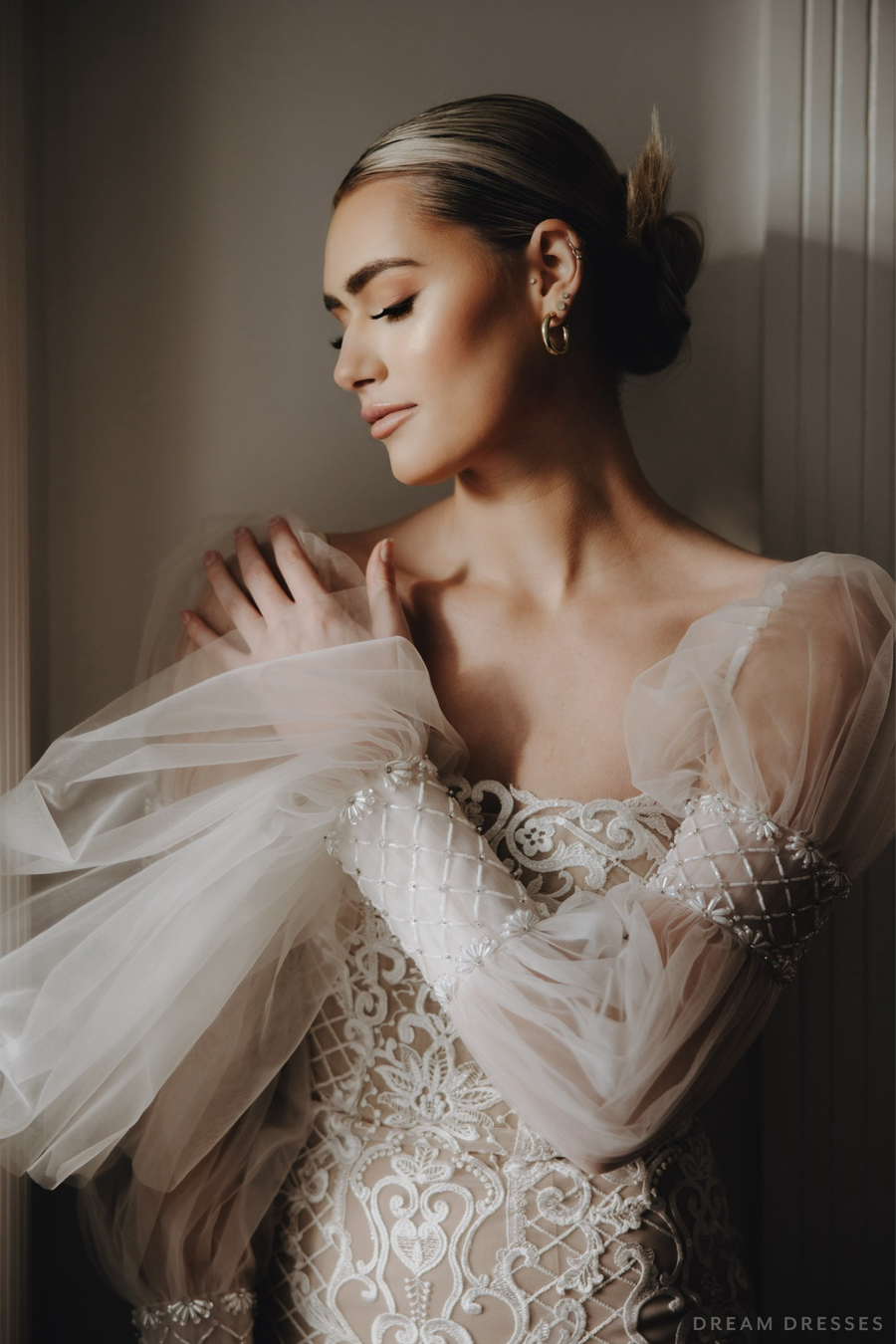 Boho Detachable Sleeves for Wedding Dress (#ADELINA) - Dream Dresses by P.M.N.