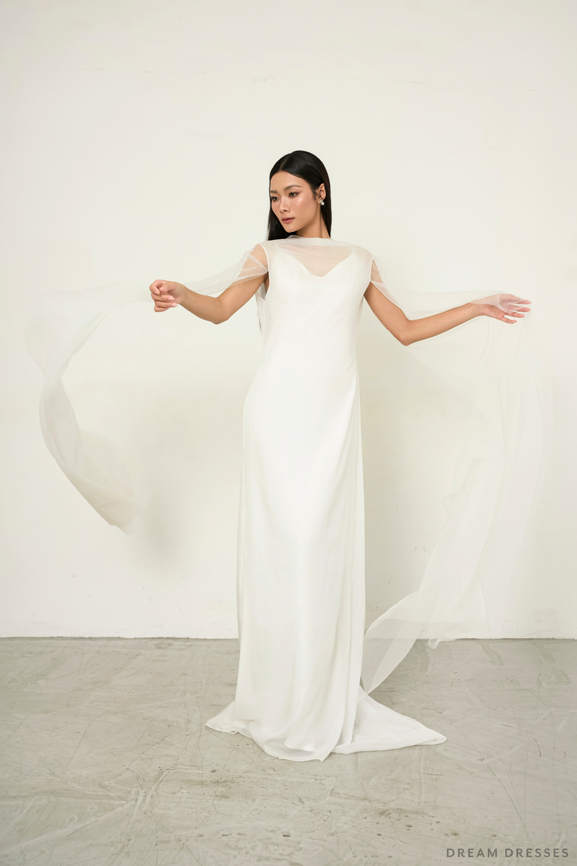 Organza Wedding Dress (#SIENNA) - Dream Dresses by P.M.N.