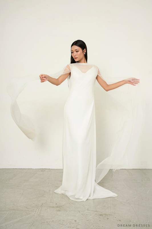 Organza Wedding Dress (#SIENNA) - Dream Dresses by P.M.N.