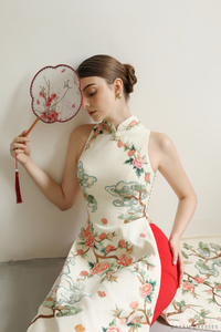 Cheongsam-Inspired Ao Dai | Vietnamese Bridal Dress (#KENZELL) - Dream Dresses by P.M.N.