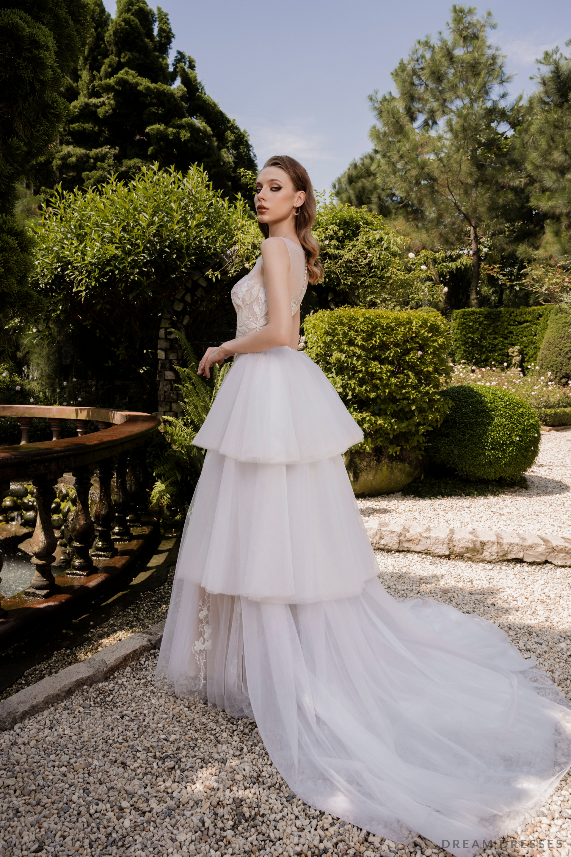 Lace Mermaid Wedding Dress (#ELYSIA) - Dream Dresses by P.M.N.