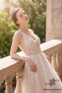 Váy cưới ren chữ A (#Lavinia)
