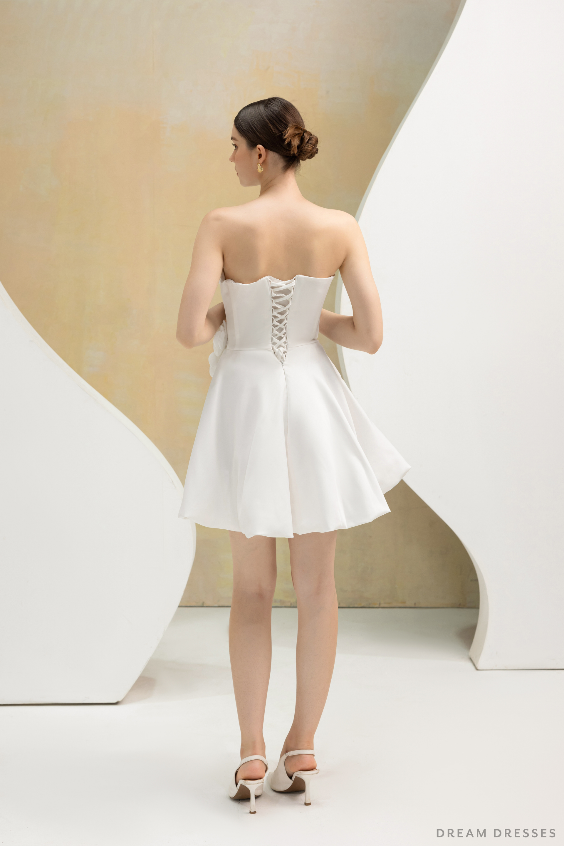 Rose Mini Couture Dress (#JANNINA) - Dream Dresses by P.M.N.