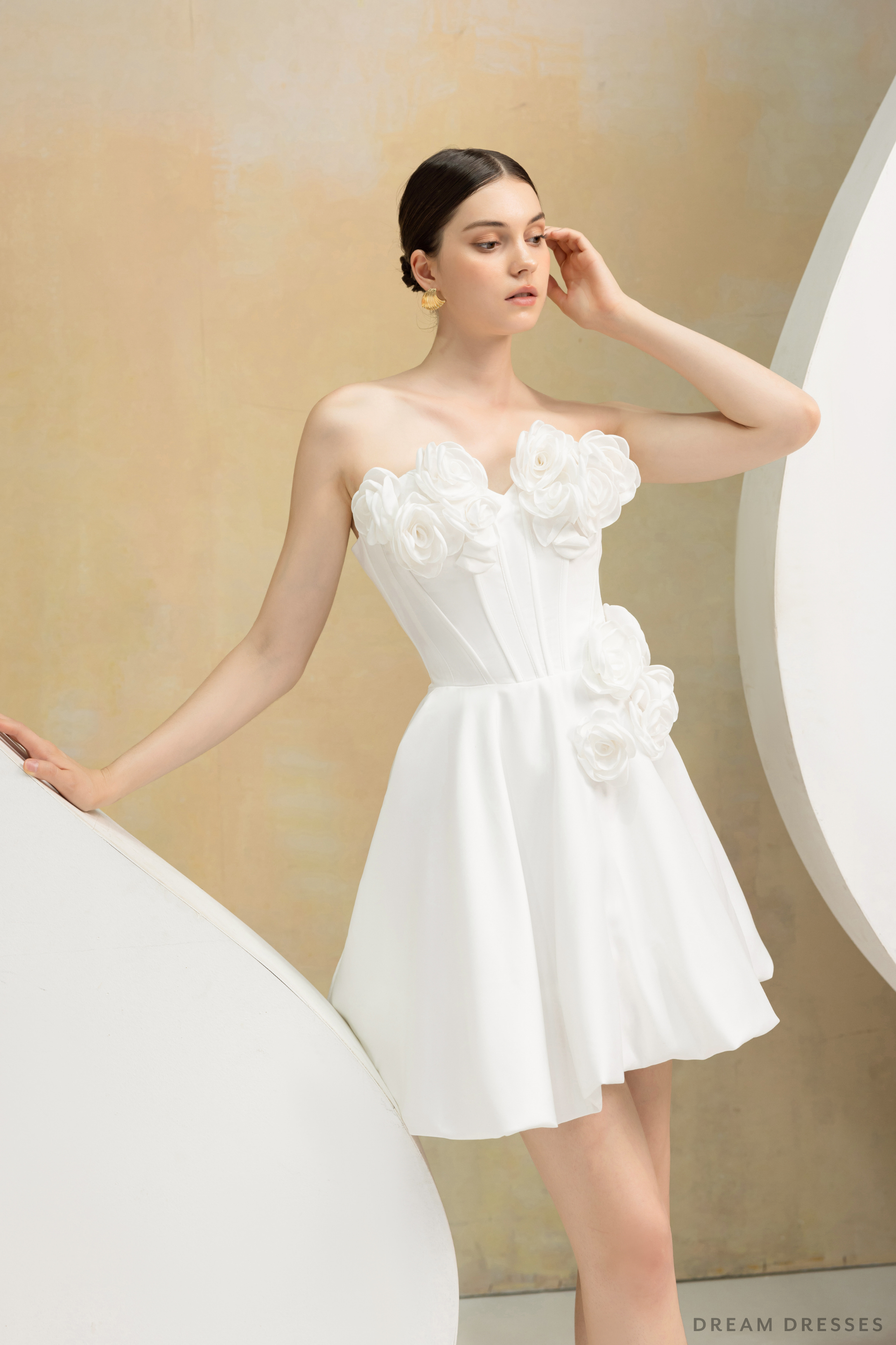 Rose Mini Couture Dress (#JANNINA) - Dream Dresses by P.M.N.