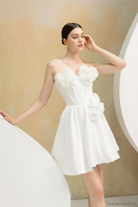 Rose Mini Couture Dress (#JANNINA) - Dream Dresses by P.M.N.