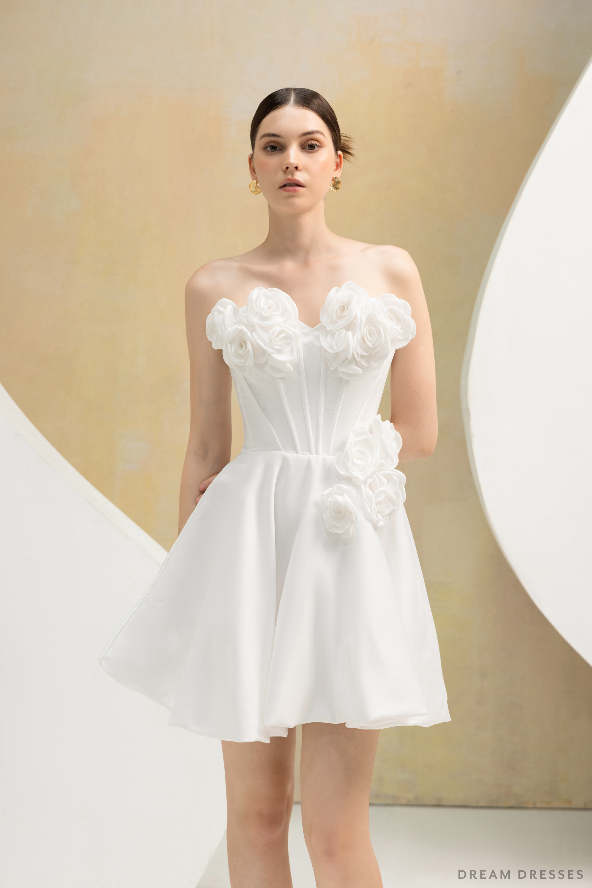 Rose Mini Couture Dress (#JANNINA) - Dream Dresses by P.M.N.
