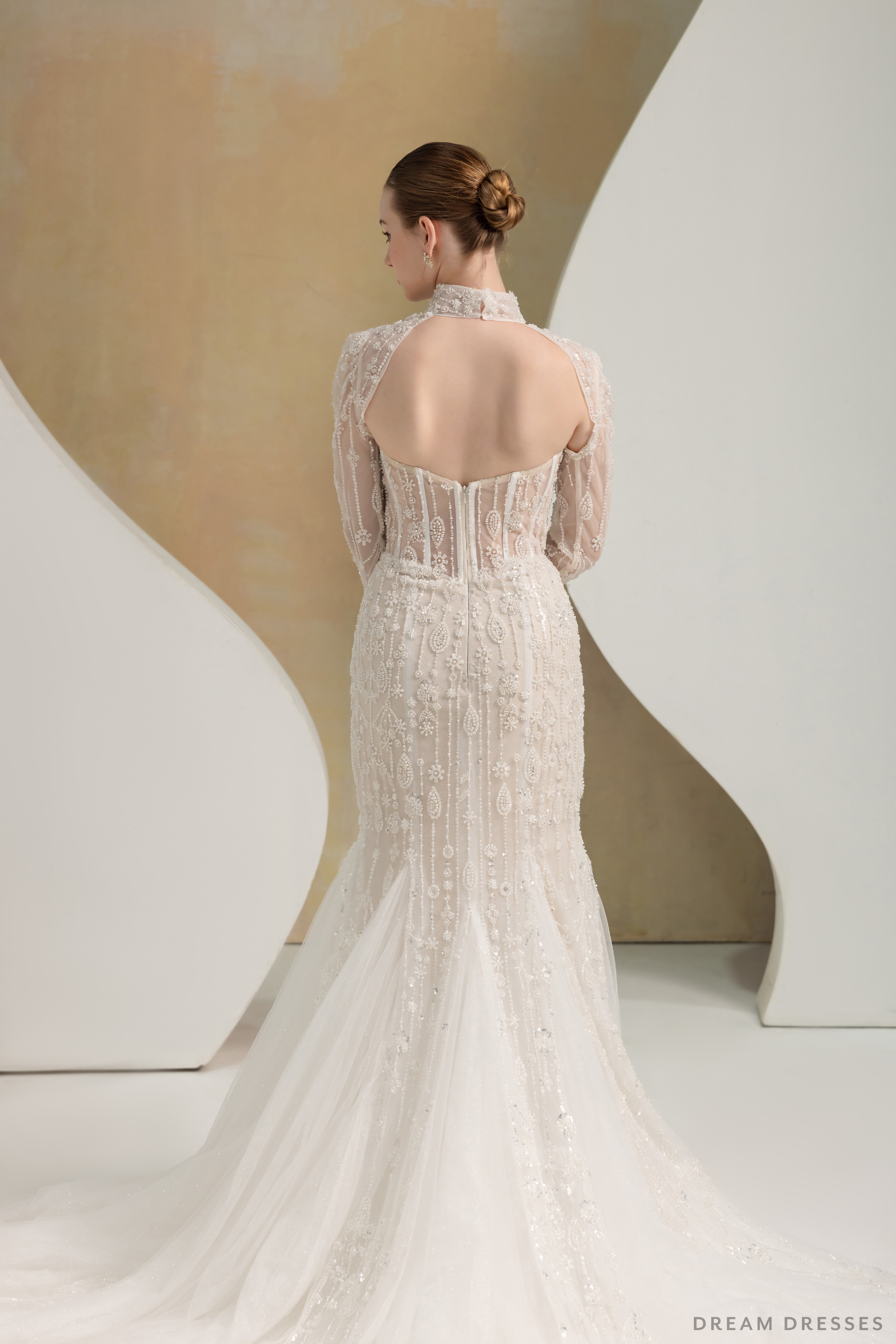 Couture Beaded Lace Bridal Bolero (#ELIZ) Couture Beaded Lace Bridal Bolero (#ELIZ)
