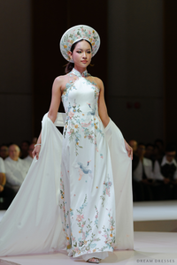 Cheongsam-Inspired Ao Dai | Vietnamese Bridal Dress (#LIEU) - Dream Dresses by P.M.N.