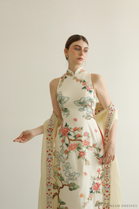 Cheongsam-Inspired Ao Dai | Vietnamese Bridal Dress (#KENZELL) - Dream Dresses by P.M.N.