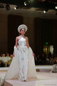 Cheongsam-Inspired Ao Dai | Vietnamese Bridal Dress (#LIEU) - Dream Dresses by P.M.N.
