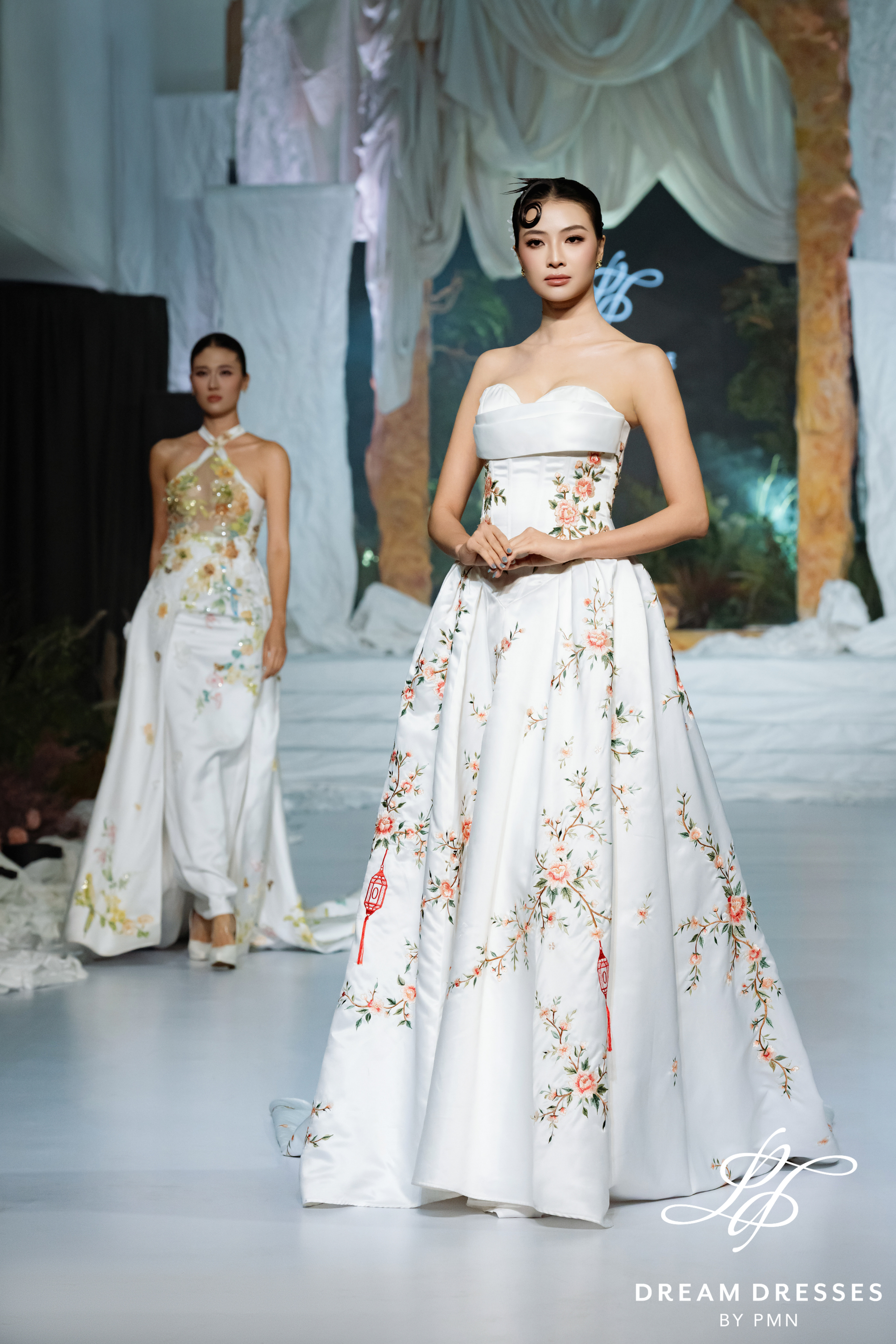 Asian-inspired Ball Gown Wedding Dress (#YIXUAN)