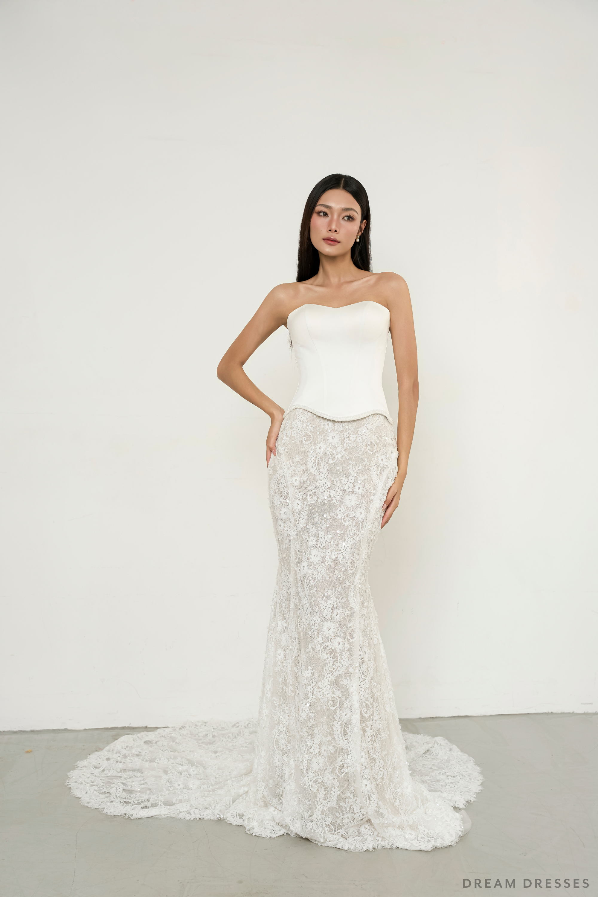 Cathedral Bridal Cape Veil (#ARIA)