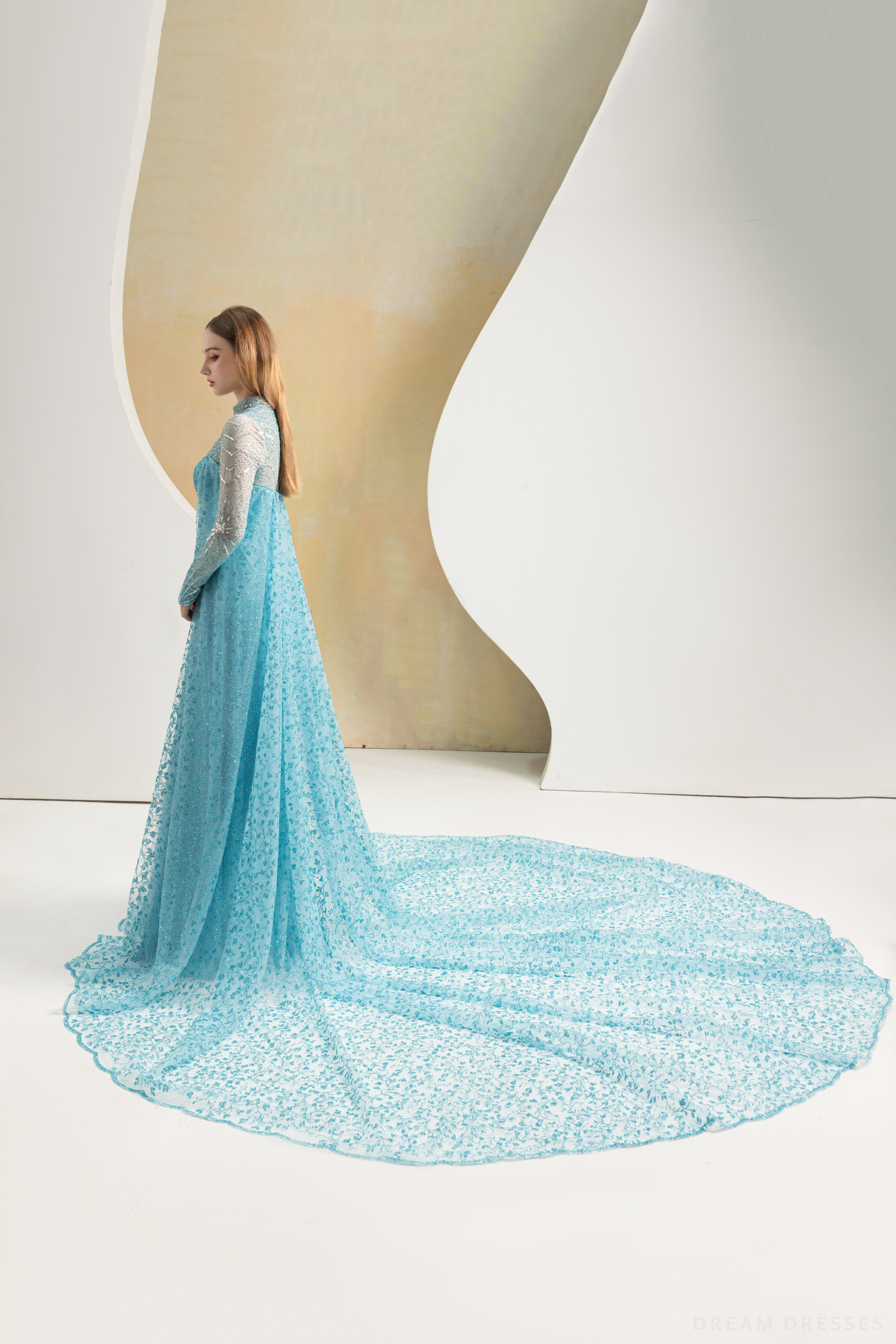 Stunning Elsa-Inspired Grown Elsa Dress