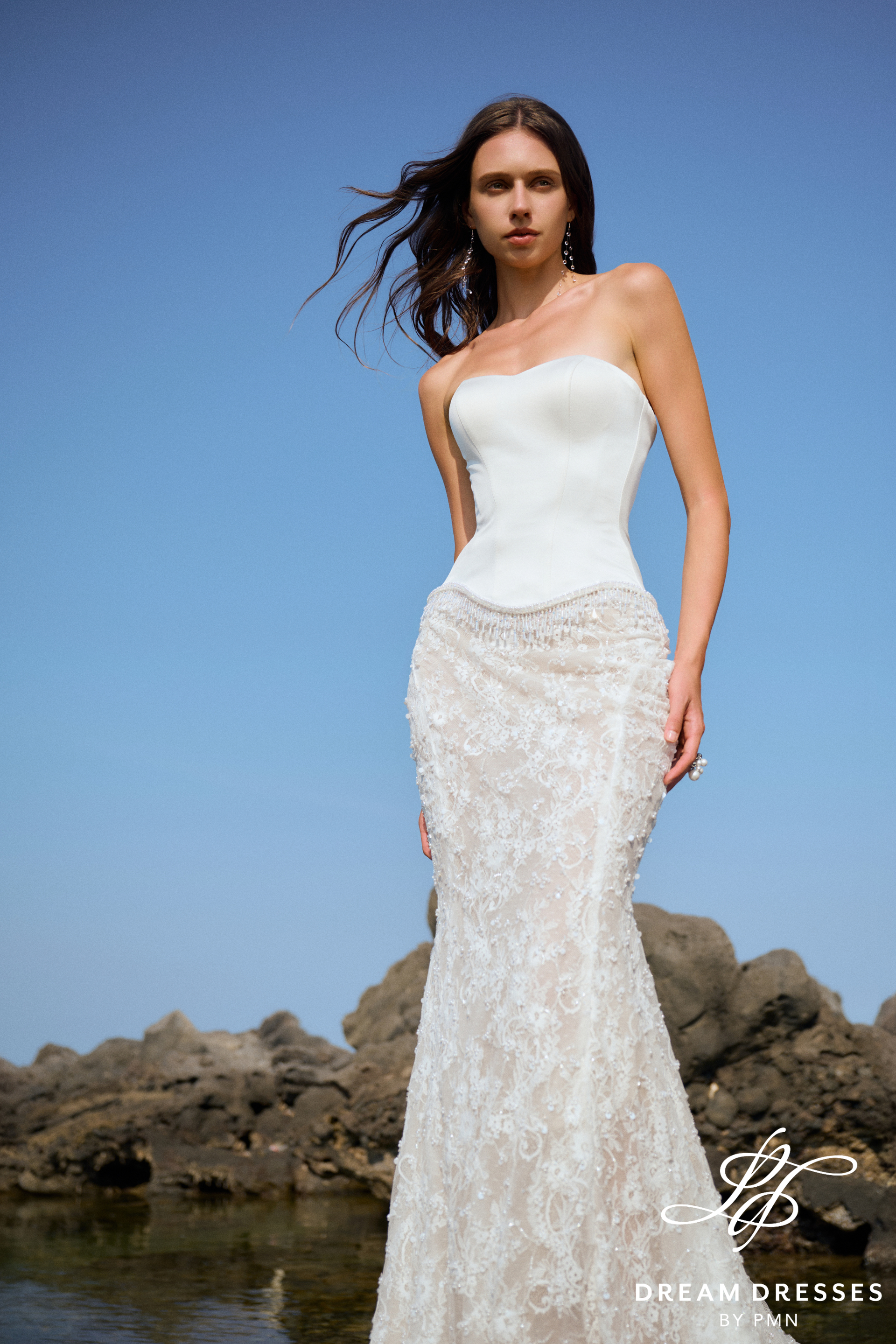 Two-Piece Mermaid Lace Wedding Dress (#MARINA)