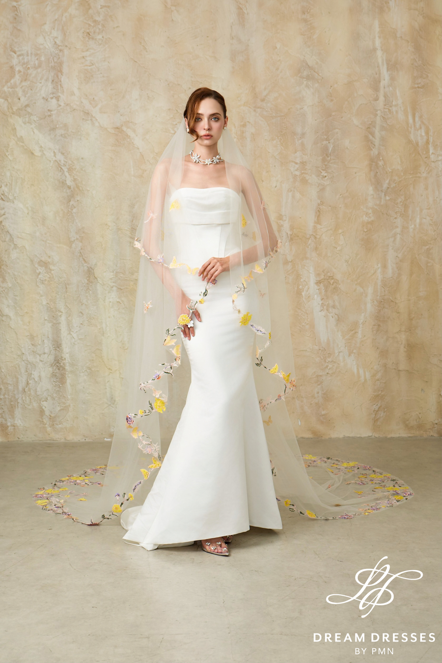 Drop Veil with Blusher (#GRACE)
