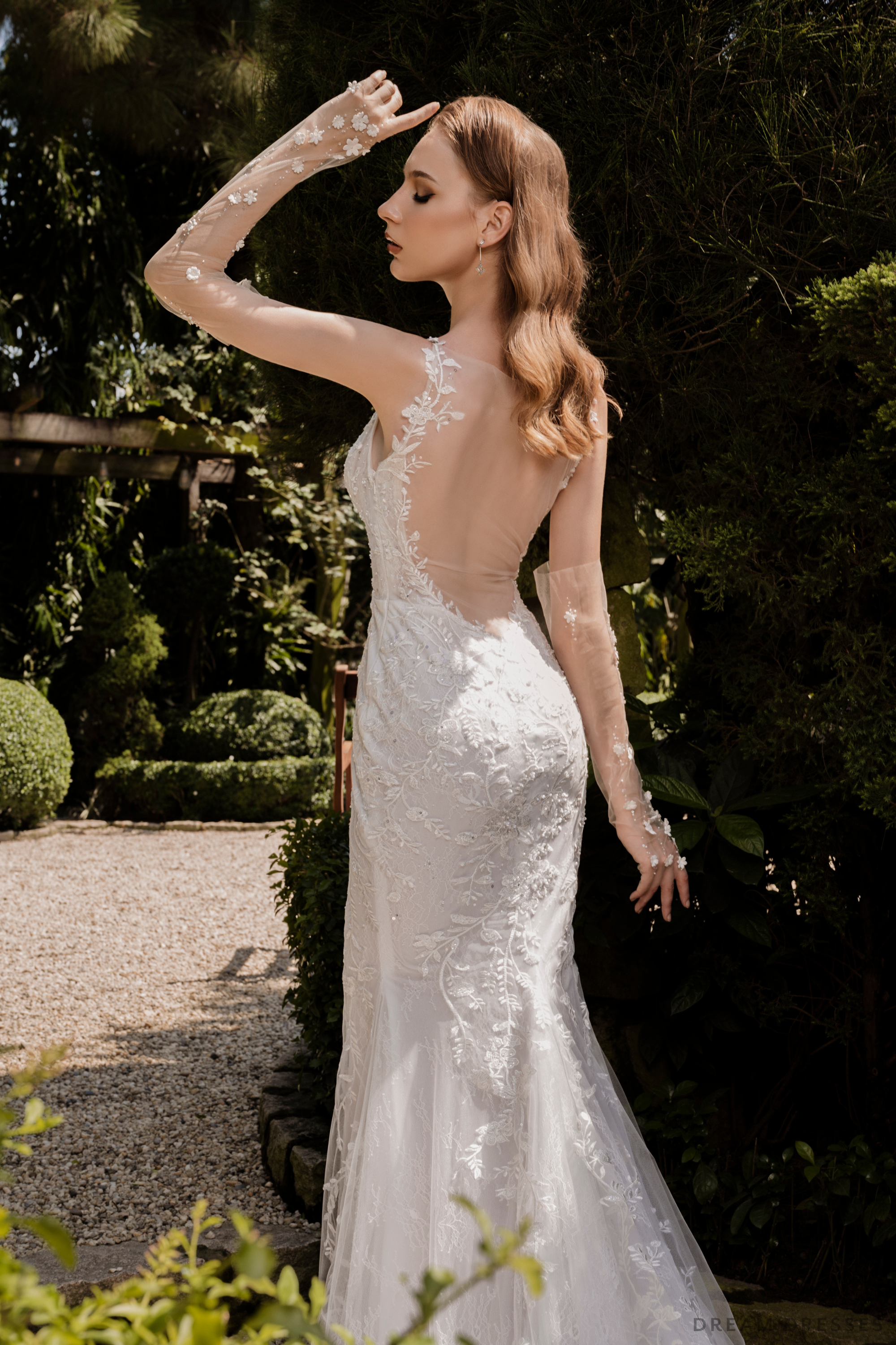 Detachable Sleeves for Wedding Dress - Eulalie Detachable Sleeves for Wedding Dress - Eulalie