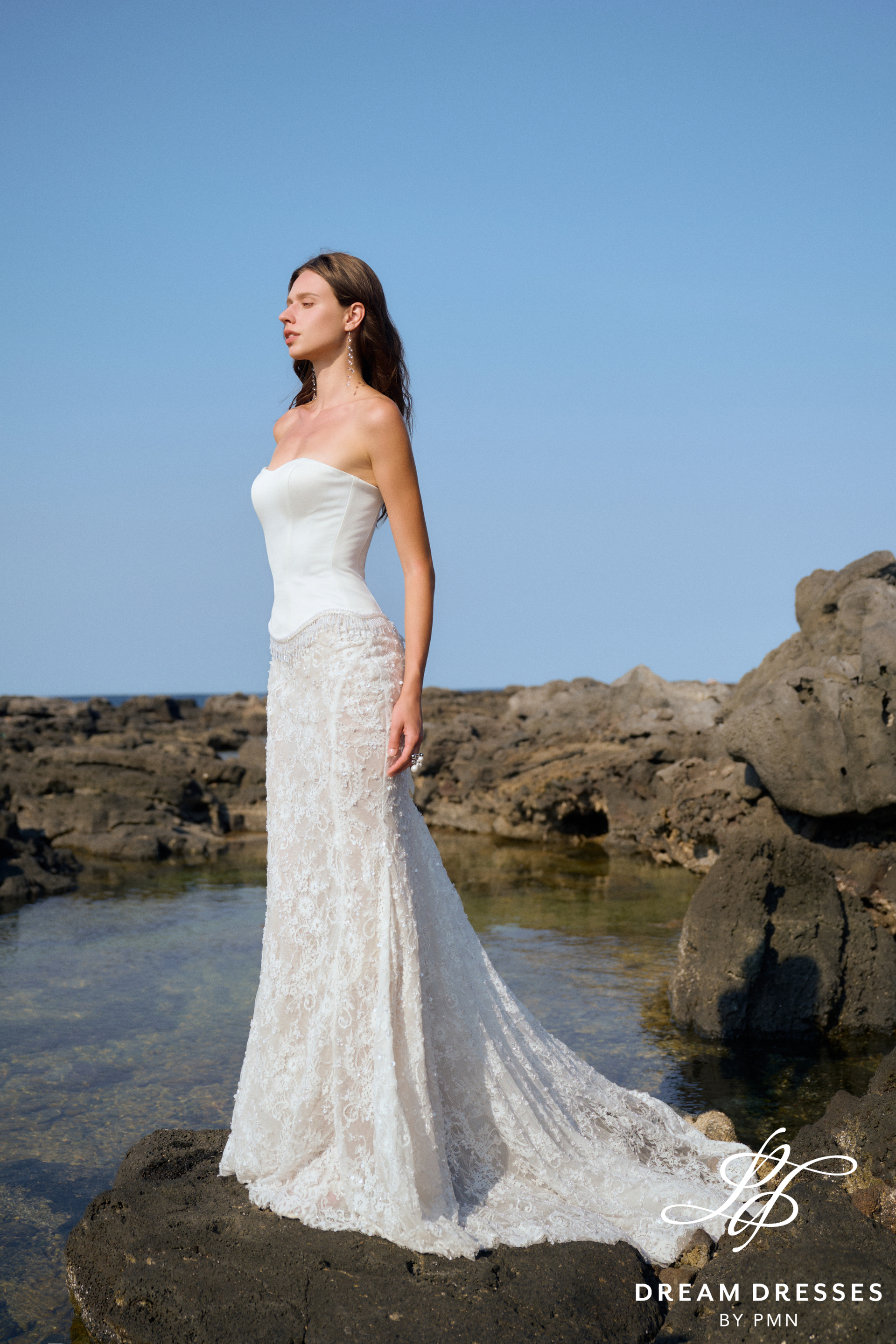 Two-Piece Mermaid Lace Wedding Dress (#MARINA)