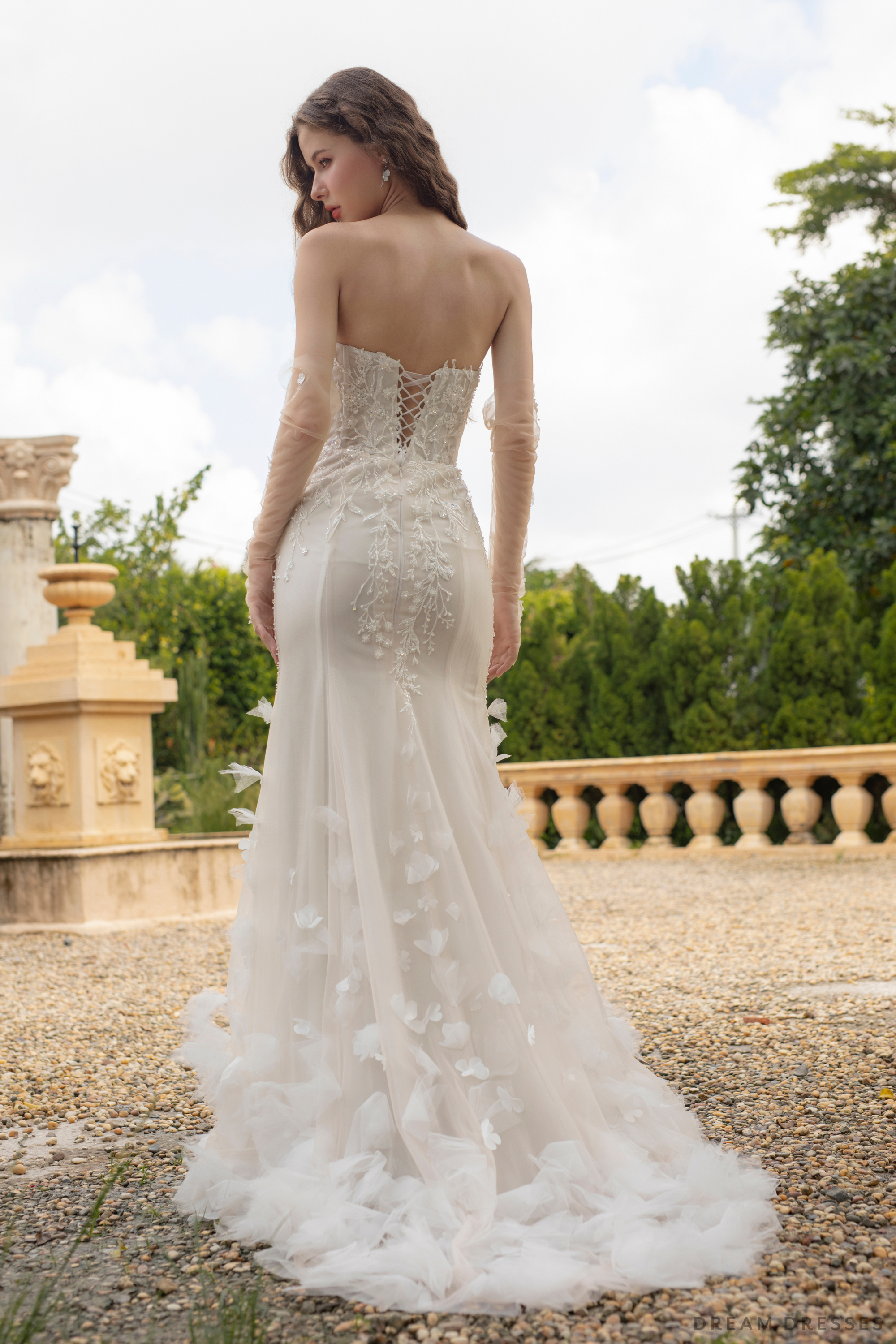 Mermaid Wedding Gown with Beaded Lace (#GALI) | Dream Dresses by P.M.N. Mermaid Wedding Gown with Beaded Lace (#GALI) | Dream Dresses by P.M.N.