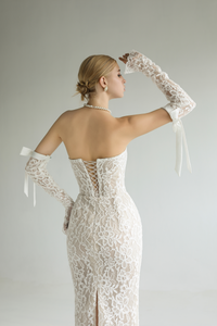 Detachable Lace Sleeves for Wedding Dress (#ASSANE) - Dream Dresses by P.M.N.