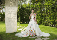 Floral Detachable Bridal Skirt (#SEINE) - Dream Dresses by P.M.N.