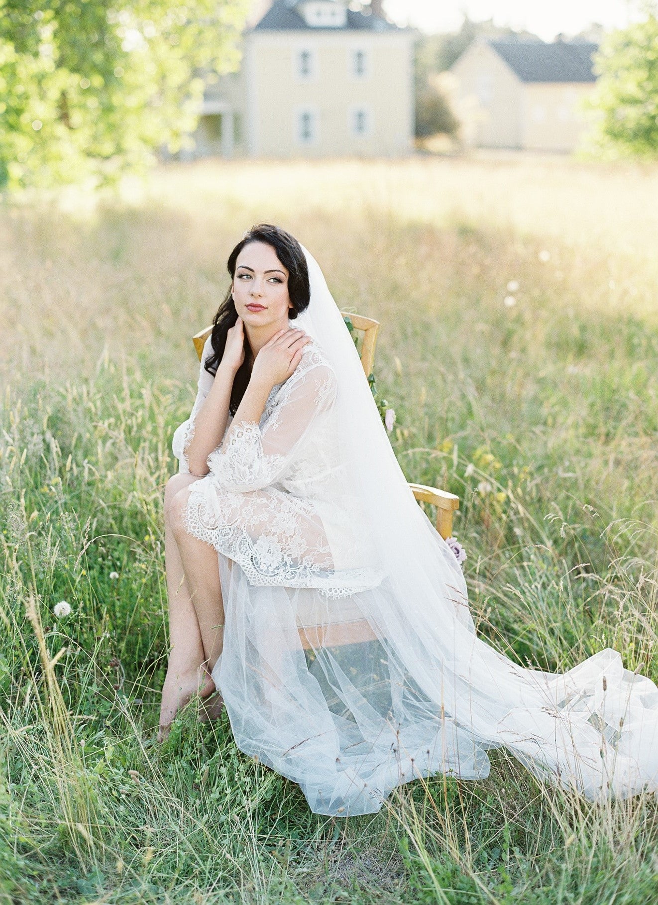 Bridal Lace Robe (#Valentina) - Dream Dresses by P.M.N
 - 2