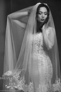Sexy Sheath Lace Wedding Dress (Style #SS16314) - Dream Dresses by P.M.N
 - 4