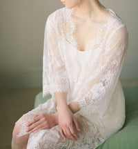 Bridal Lace Robe Kimono (#Isabella) - Dream Dresses by P.M.N
 - 3