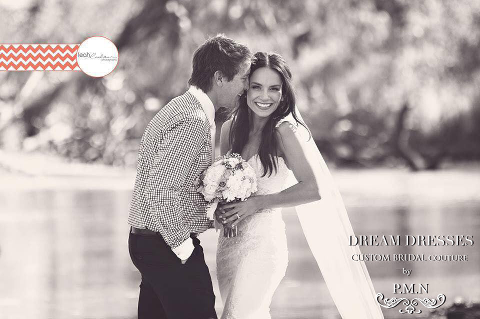 Custom Made Sweetheart Lace Mermaid Wedding Dress With Removable Straps (Style # Krystal PB120) - Dream Dresses by P.M.N
 - 5