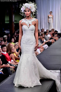 Removable Embroidery Neckline (Style # Savannah PB158) - Dream Dresses by P.M.N
 - 3