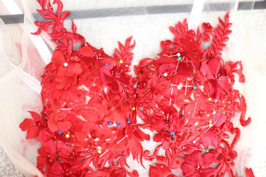 Red Ball Gown (Style Veronica #FW16101) - Dream Dresses by P.M.N
 - 1