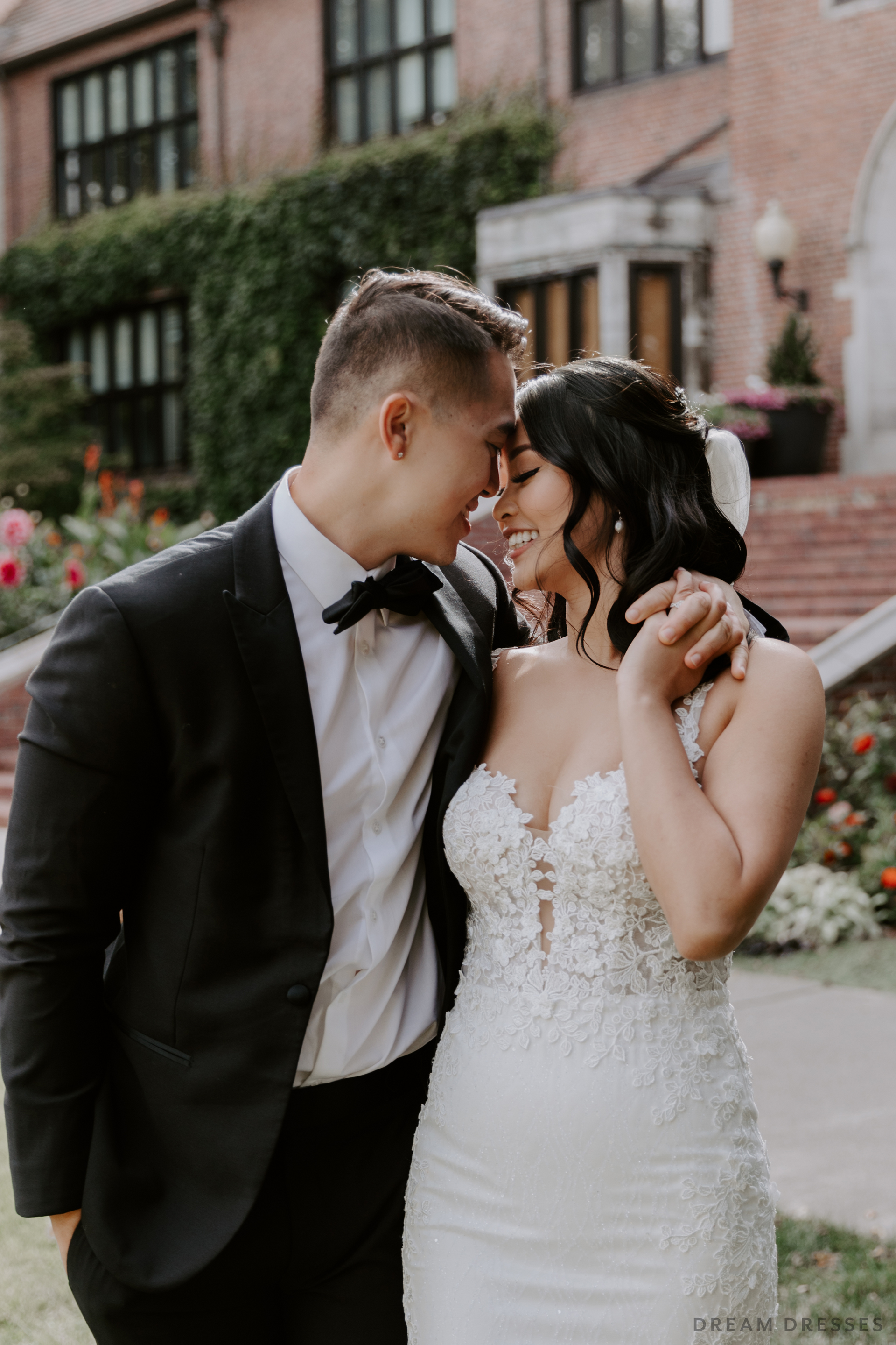 Lace Fit and Flare Wedding Gown (#MAY) - Dream Dresses by P.M.N.