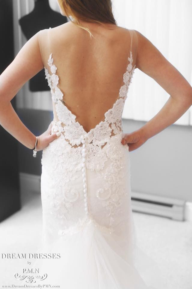 Detachable Train for Wedding Dress (#Charee) - Dream Dresses by P.M.N.