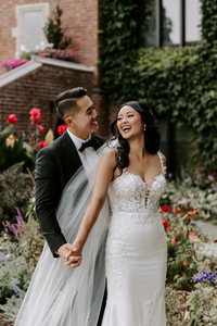 Lace Fit and Flare Wedding Gown (#MAY) - Dream Dresses by P.M.N.